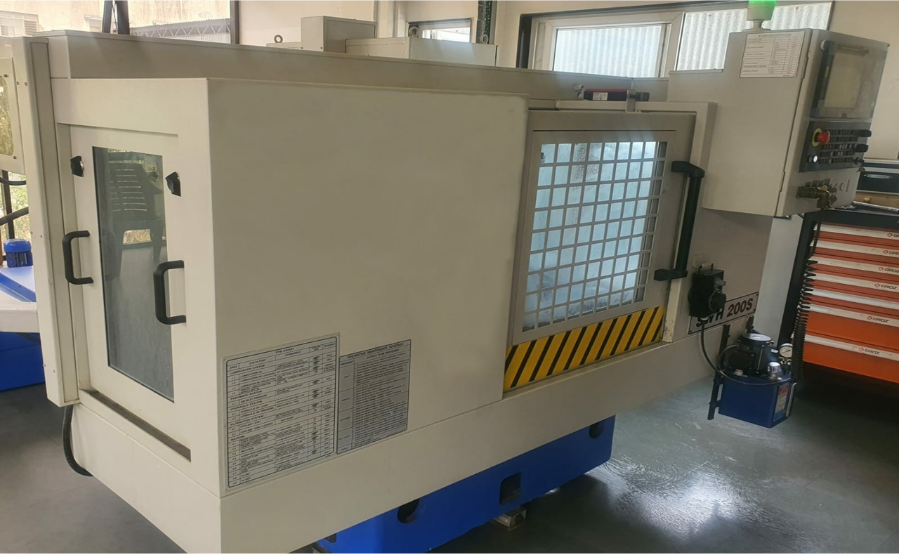 CNC wheel profiling machine at JK Sales